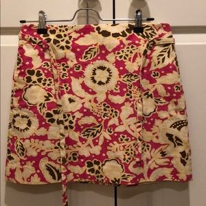 Floral J Crew skirt